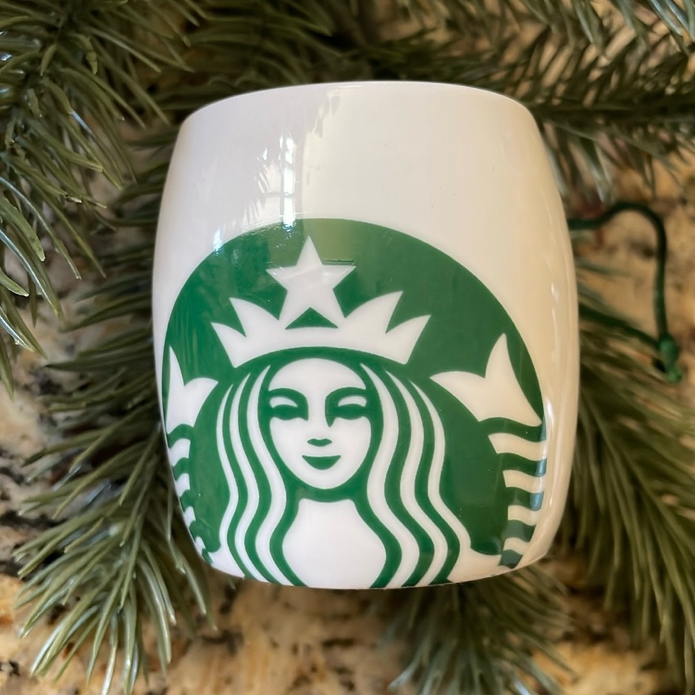 Starbucks Ceramic Christmas Tree Ornament